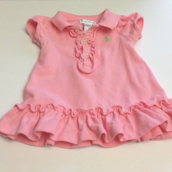 Ralph Lauren Baby Girl's 2-Piece Polo Dress - Picture 7 of 10